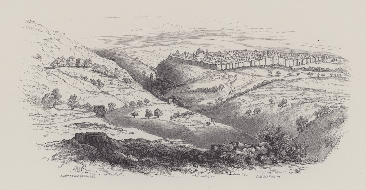 Jérusalem (gravure) - English School