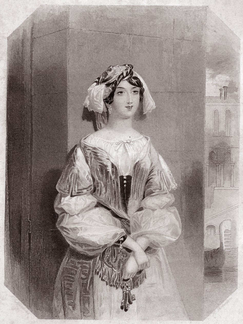 Jessica (Le Marchand de Venise) Jessica fille de Shylock (Le Marchand de Venise) dans - « Galerie des femmes de Shakespeare, collection de quarante-cinq portraits sérieux par les premiers artistes de Londres, enrichie de notices critiques et littéraires »  - English School