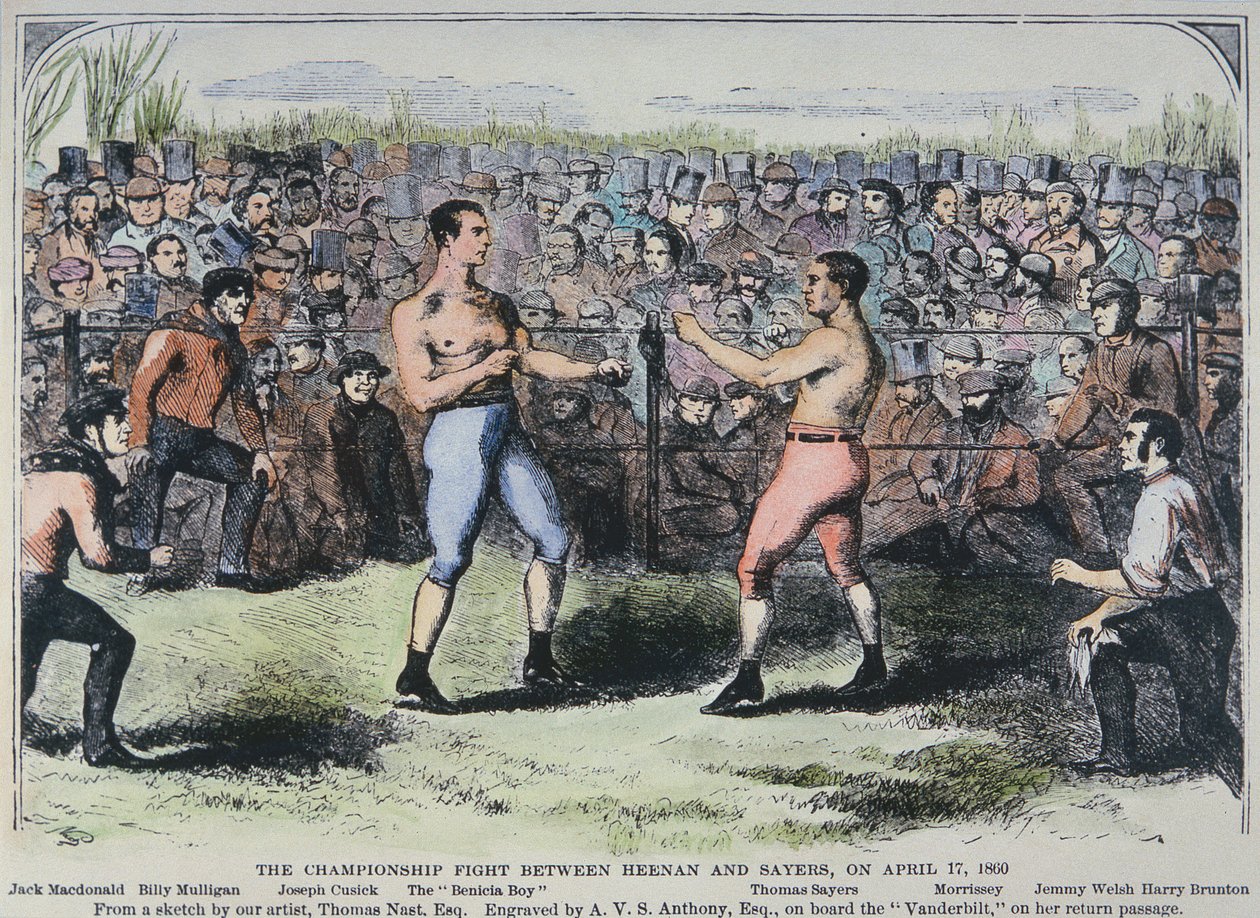 John Heenan contre Tom Sayers - English School