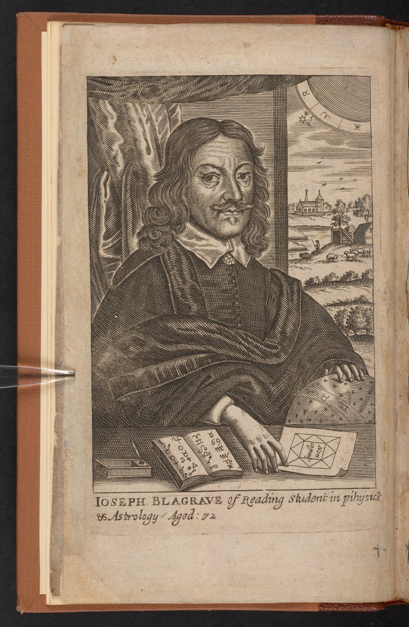 Joseph Blagrave of Reading student in Pihysick  Astrology : aged 72