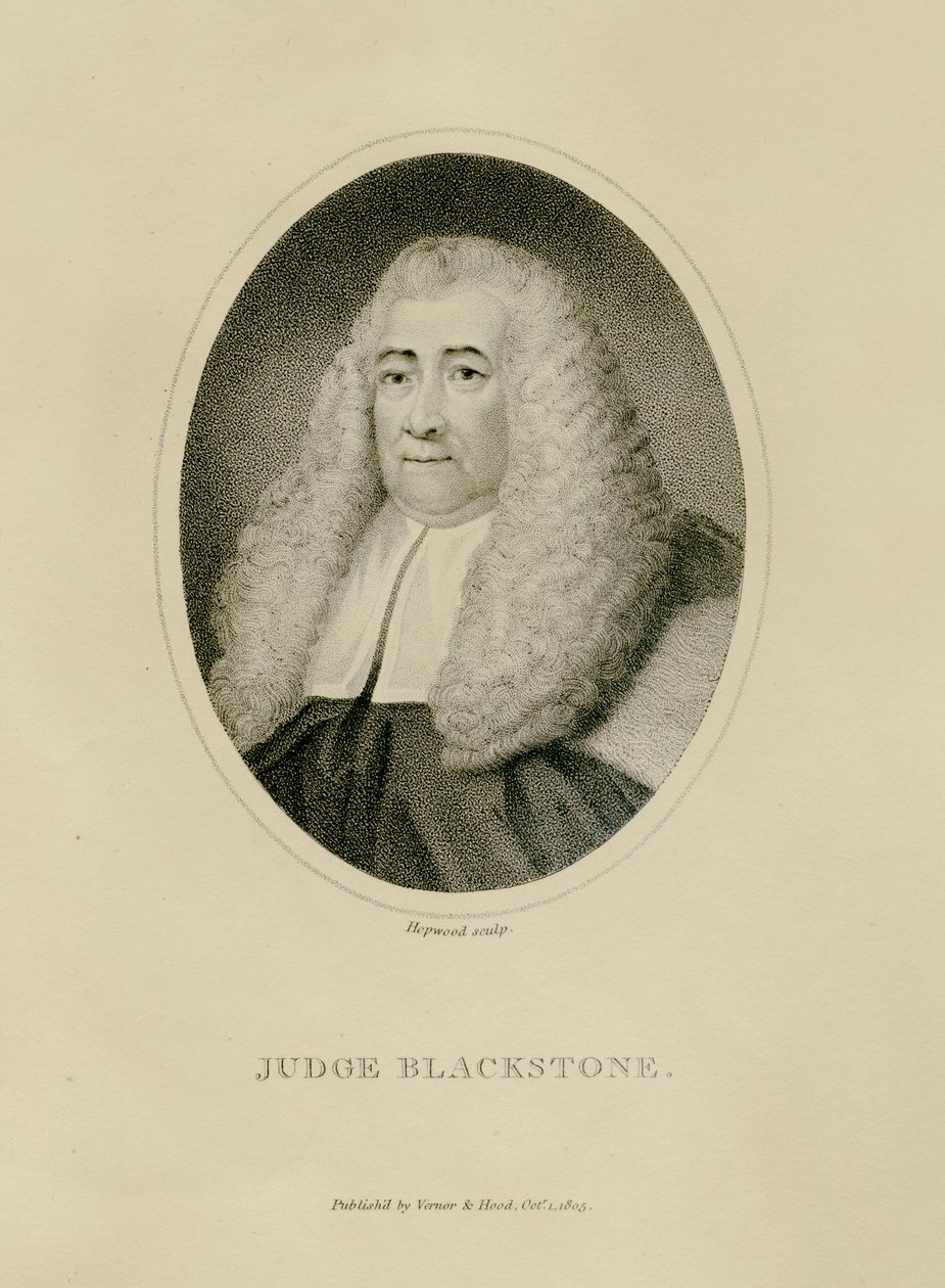 Juge Blackstone, c.1800 - English School