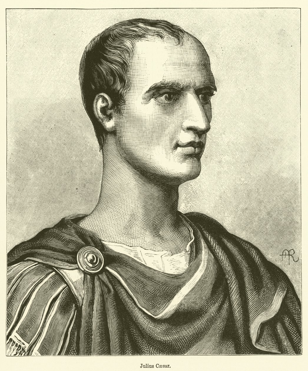 Jules César (gravure) - English School