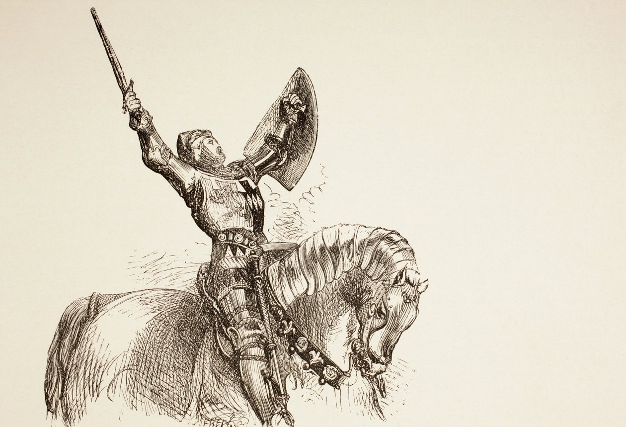 Le Roi Henri IV, Première partie, 1890 - English School
