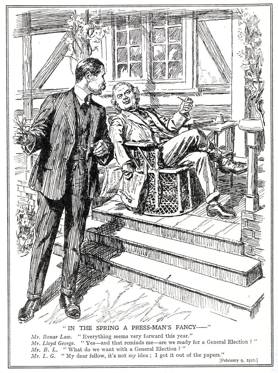 Lloyd George et Bonar Law discutent de la perspective d