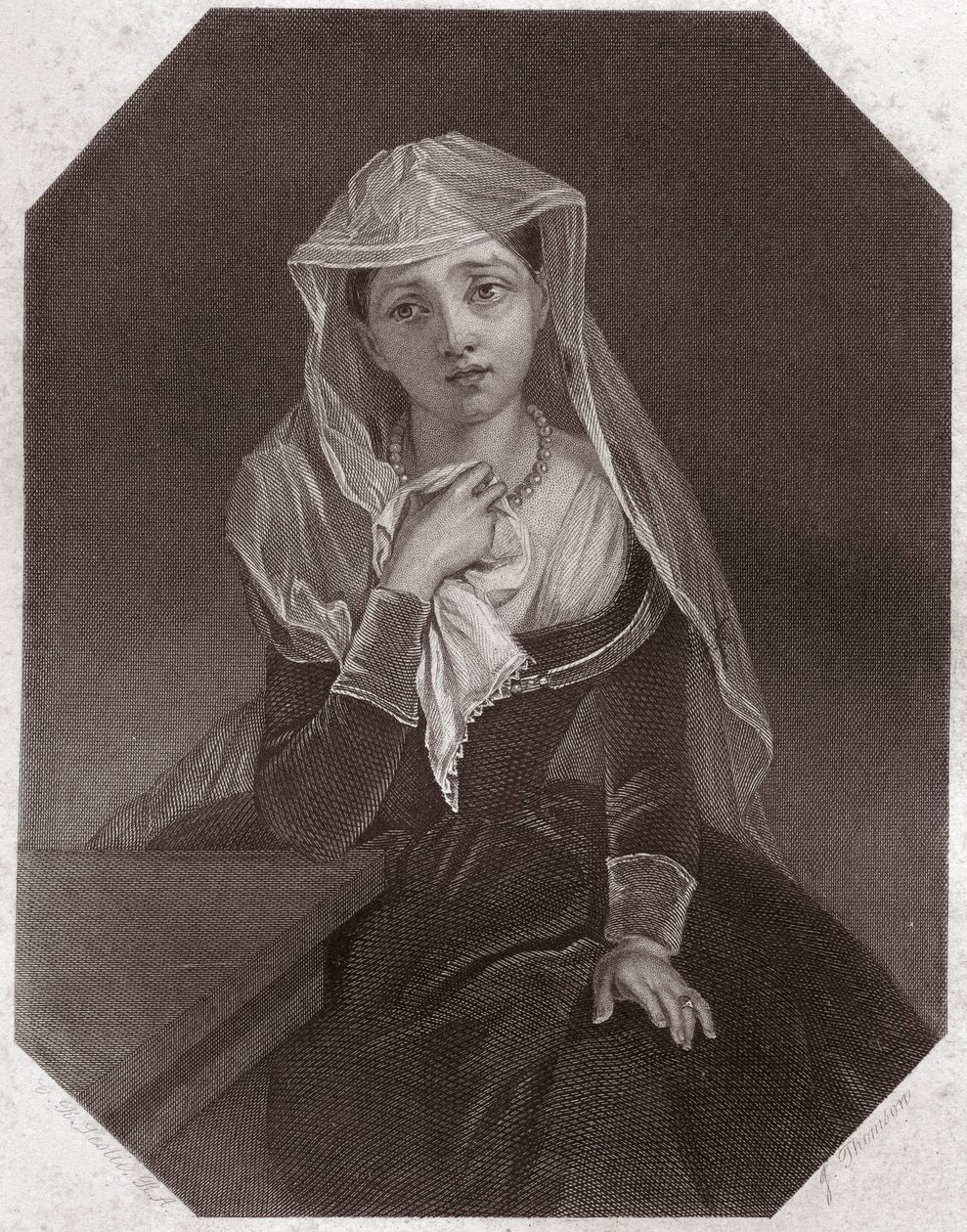 Lady Anne (Richard III) - English School