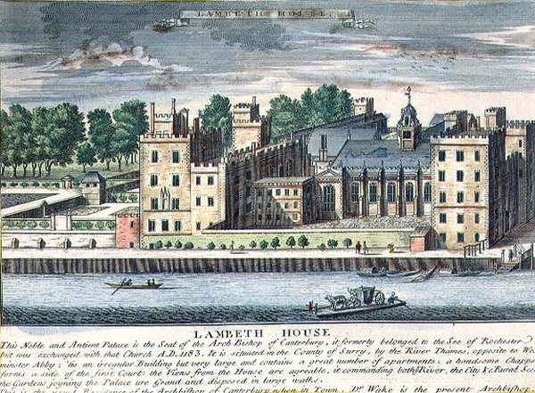 Maison de Lambeth, résidence de l