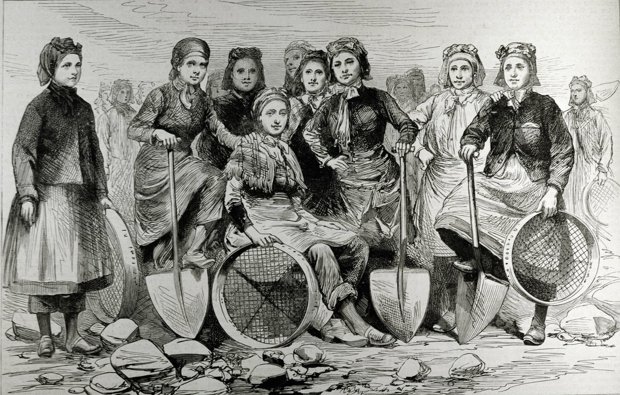Femmes de la fosse du Lancashire, de 