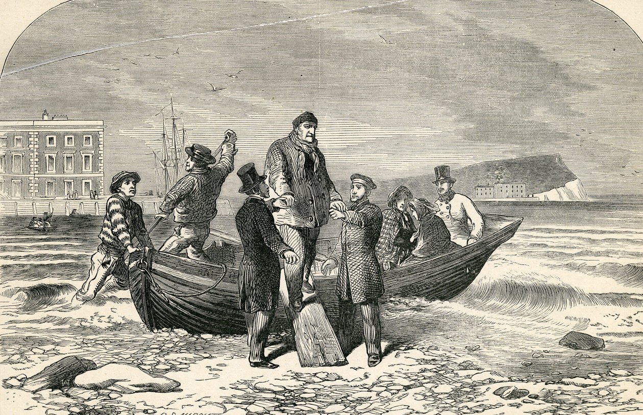 Débarquement de Louis Philippe en Angleterre - English School