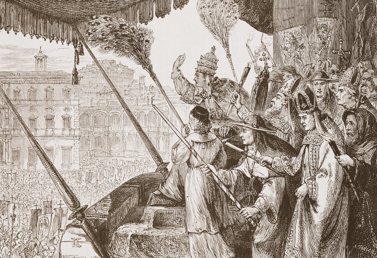 Léon X prononçant la bulle des Seigneurs d