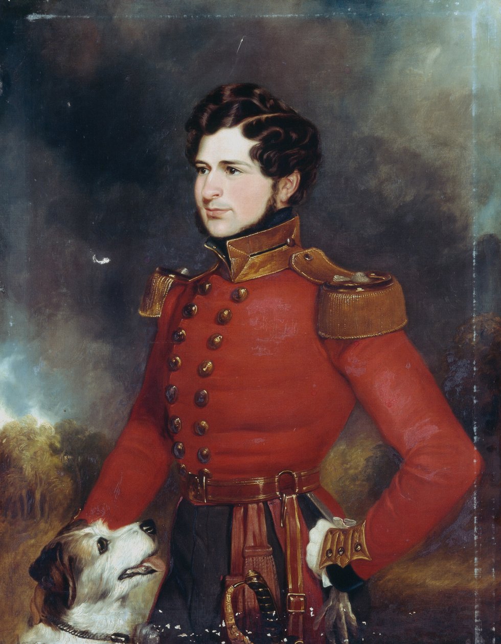 Lieutenant Edward Hope Smith Bowdich (1822-82) vers 1840 - English School
