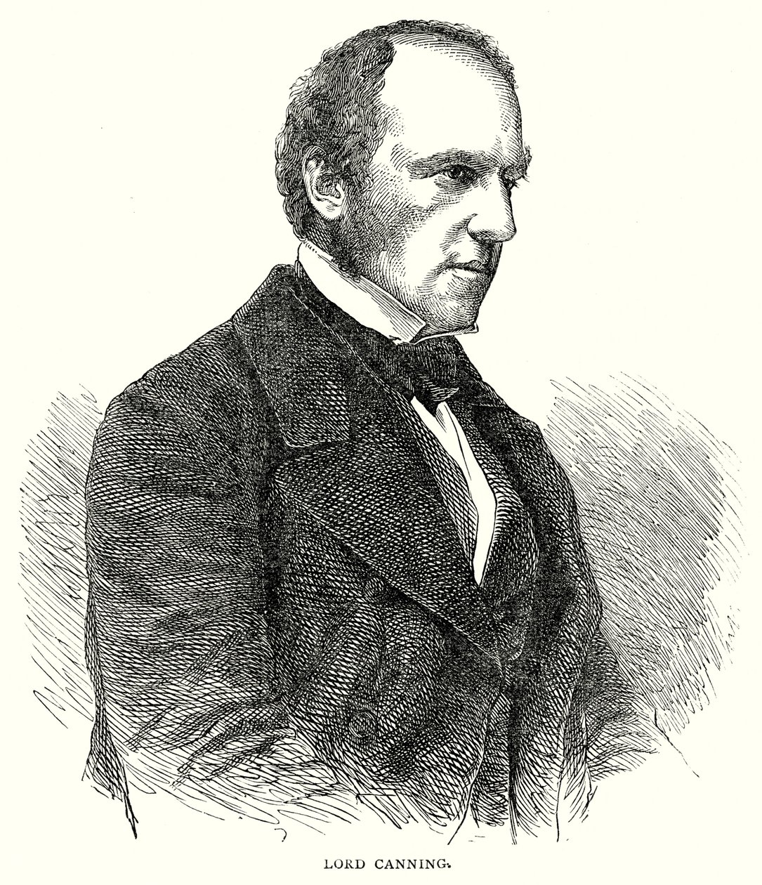 Lord Canning (gravure) - English School