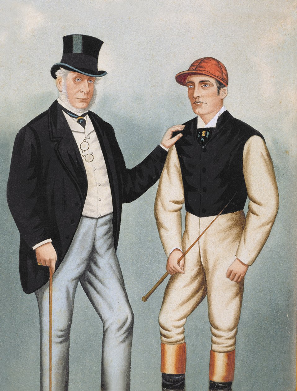 Lord Falmouth et Fred Archer (1857-1886) - English School