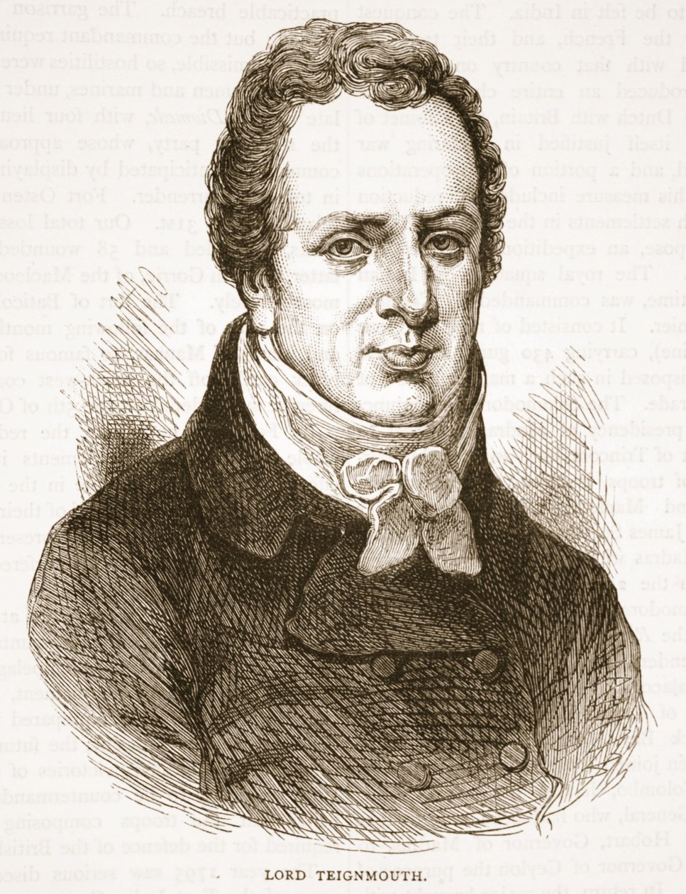Lord Teignmouth, illustration de Cassell