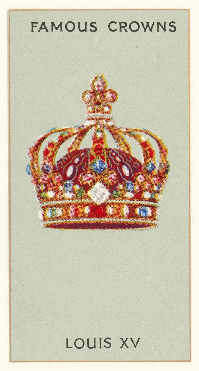 Louis XV (chromolitho) - English School