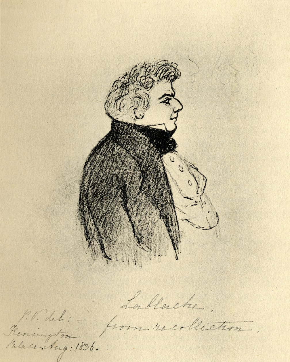 Luigi Lablache (1784-1858) (gravure) - English School