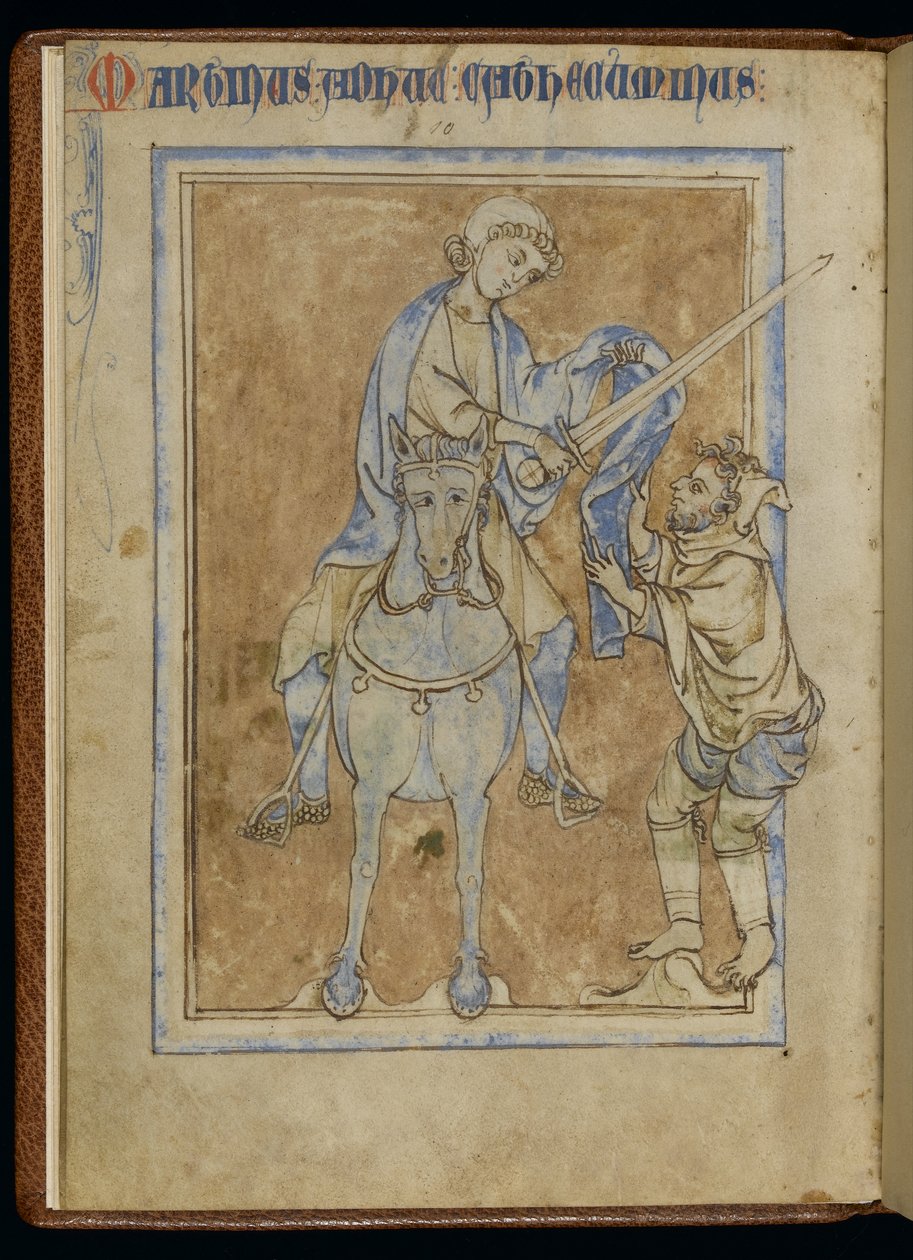 MS 370, Saint Martin et le mendiant, d