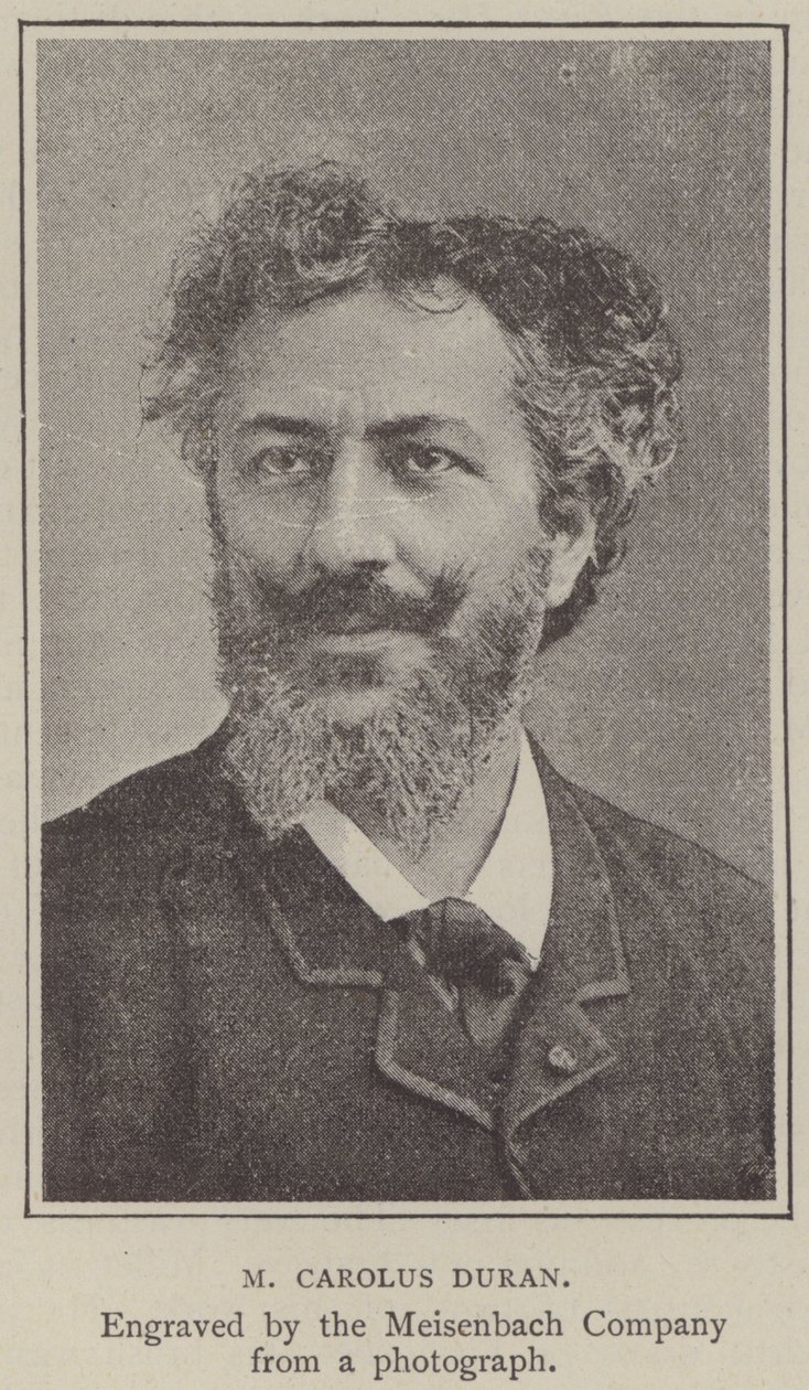 M Carolus Duran (gravure) - English School