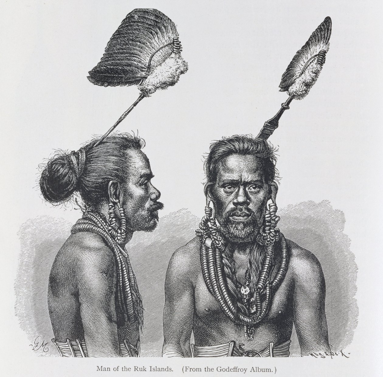 Homme des îles Ruk, de 