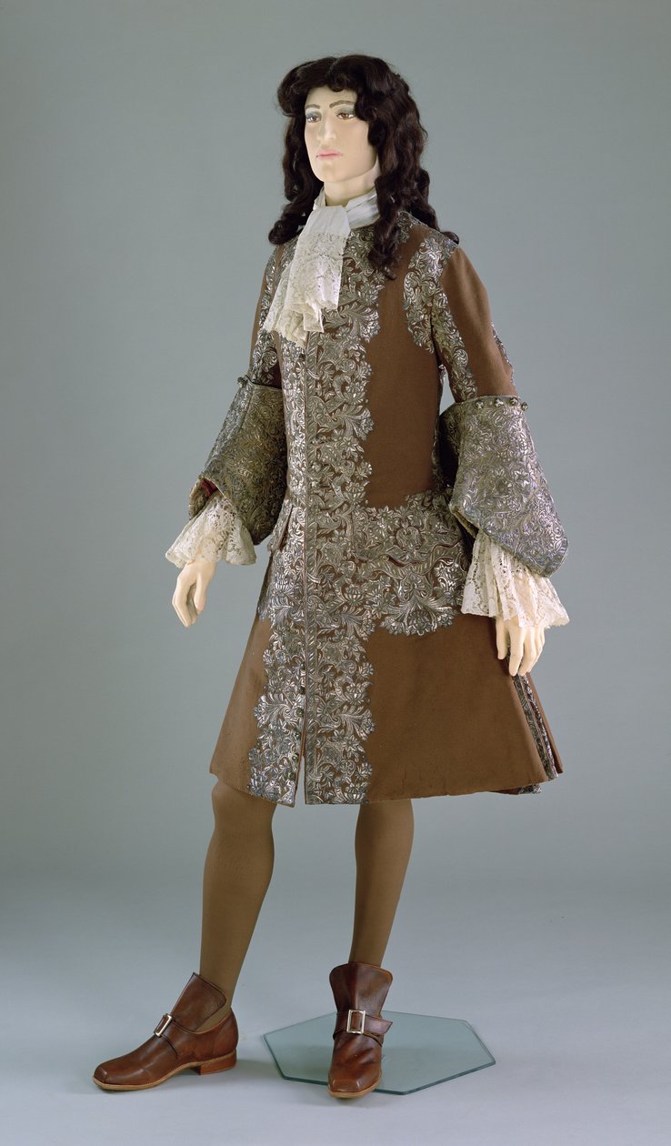 Manteau pour homme, années 1720 - English School