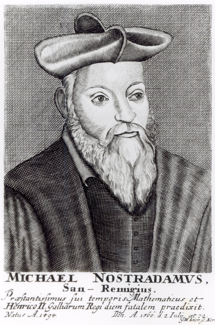 Michel Nostradamus (1503-66) - English School