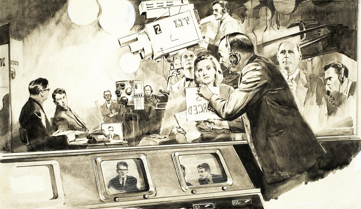 Mick Johnson, reporter TV - English School