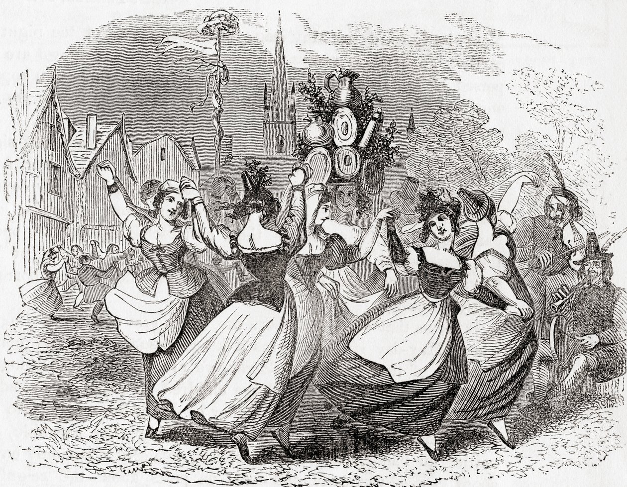 Danse de la laitière, avec pile d