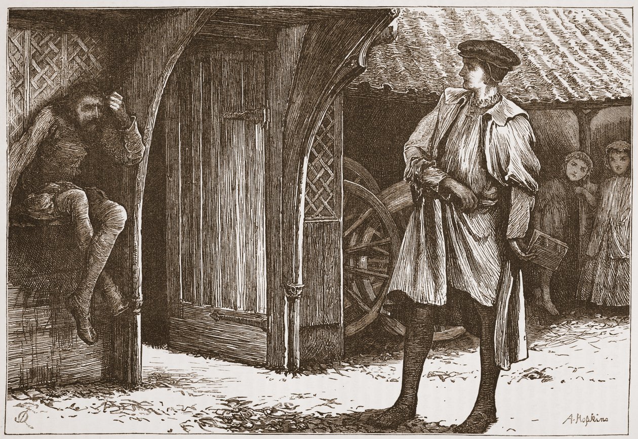 Millon et le luthérien, illustration de L