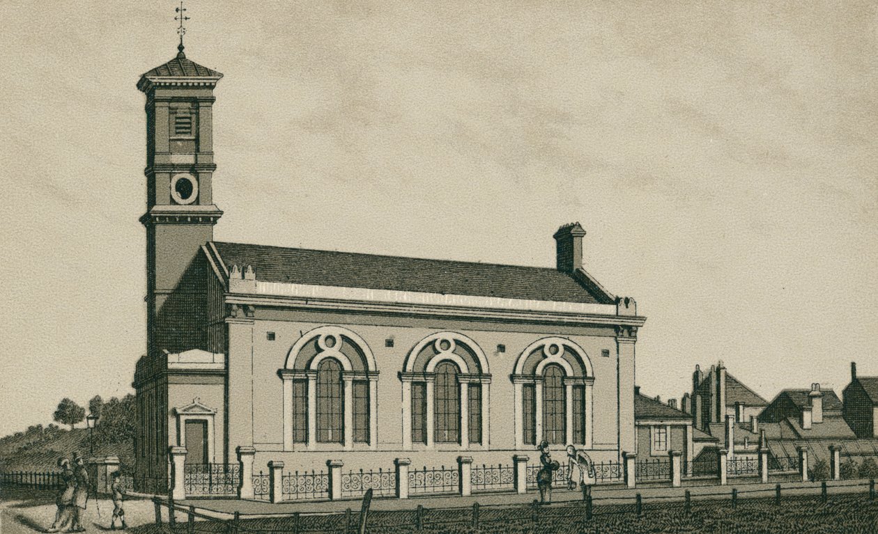 Mission Hall, Dovercourt (lithographie) - English School
