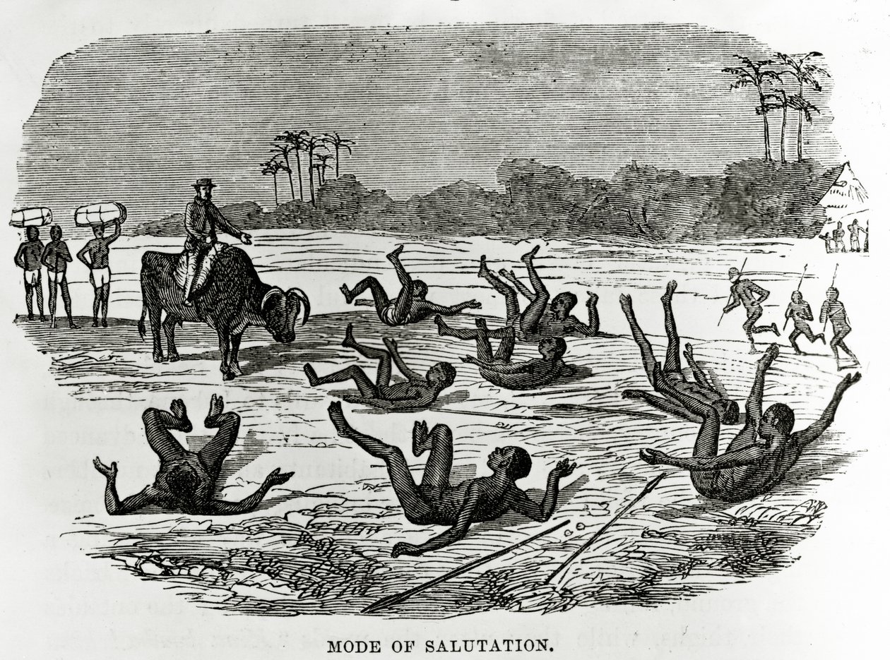 Mode de salutation, illustration de 