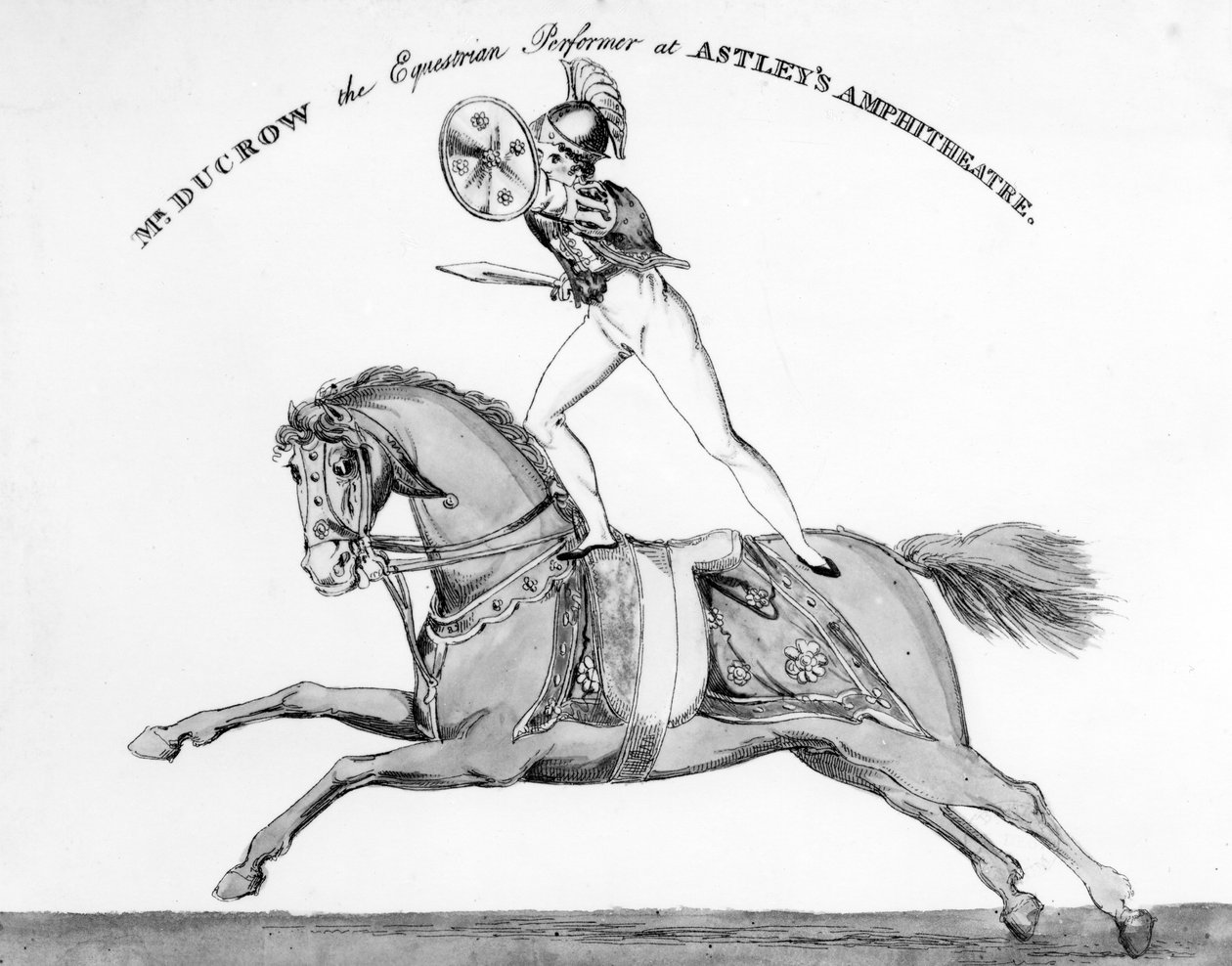 M. Ducrow, le performeur équestre à l