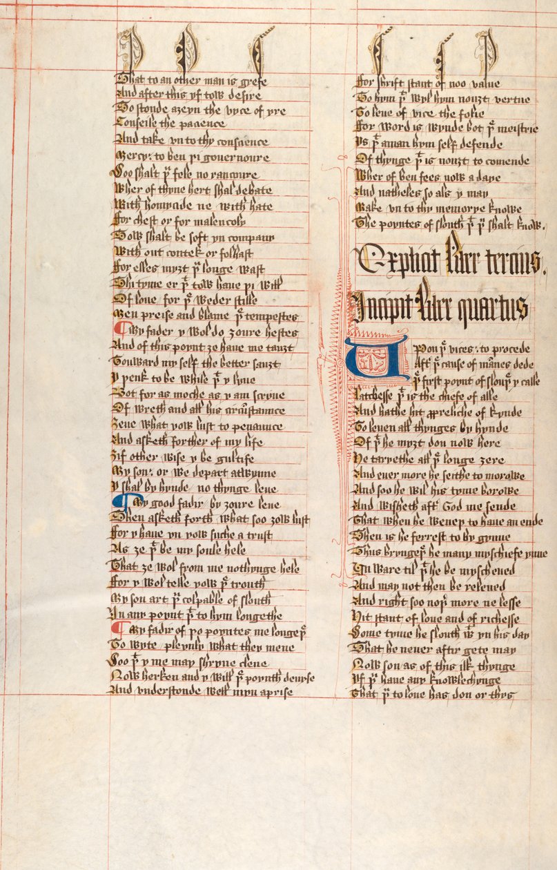 Ms326 f66v, Confessio Amantis par John Gower - English School