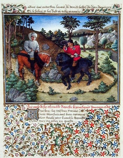 Au début de la journée, Désir rencontre Humble Demande dans la vallée où sont érigés les Principes d