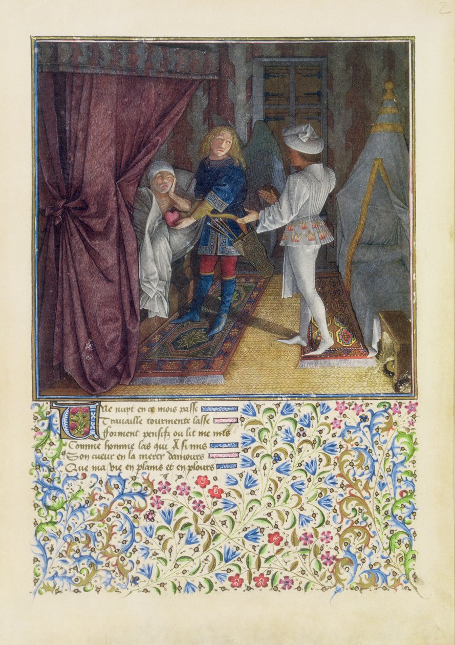 Ms. 2597 Le roi René rêve : Le dieu de l