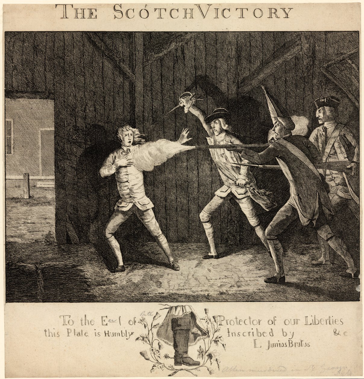Meurtre de William Allen près de St George