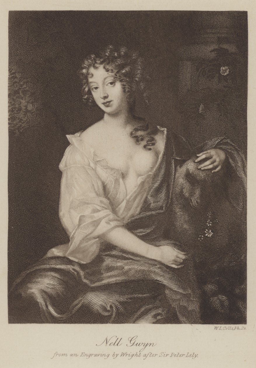 Nell Gwyn (gravure) - English School