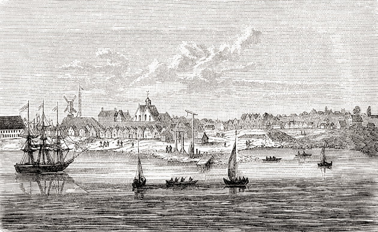 Nouvelle-Amsterdam, une colonie néerlandaise du XVIIe siècle à la pointe sud de l