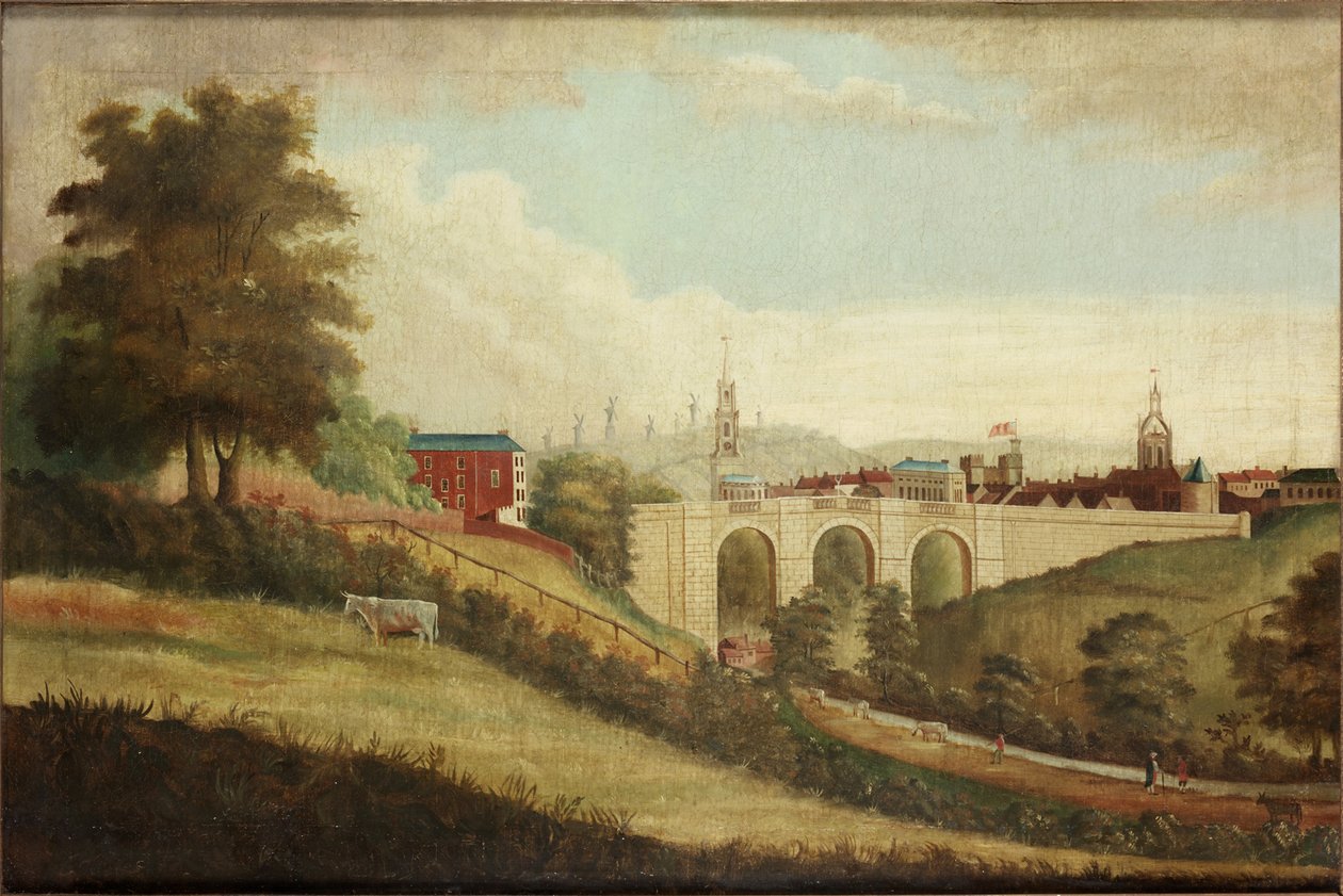 Nouveau pont sur Pandon Dene - English School