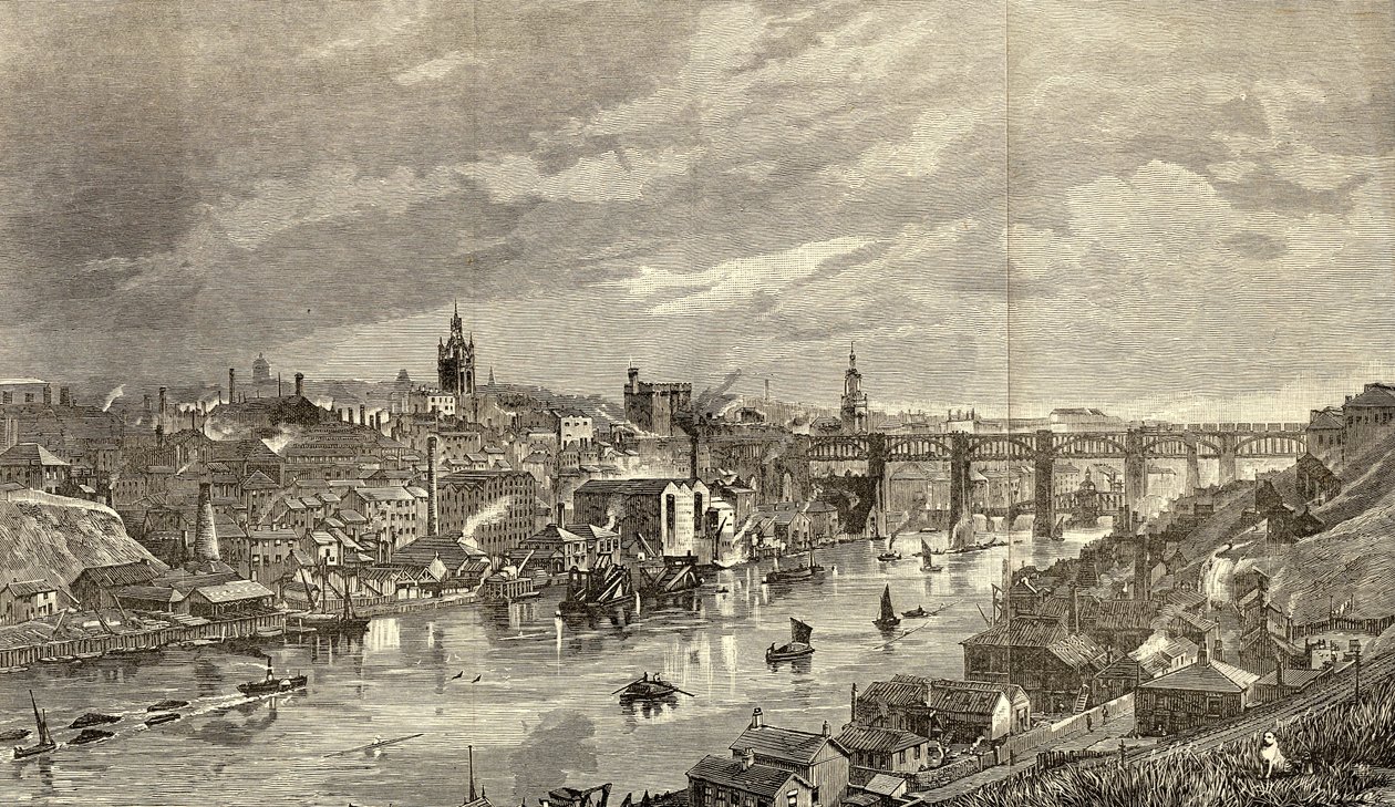 Newcastle upon Tyne en 1887 - English School