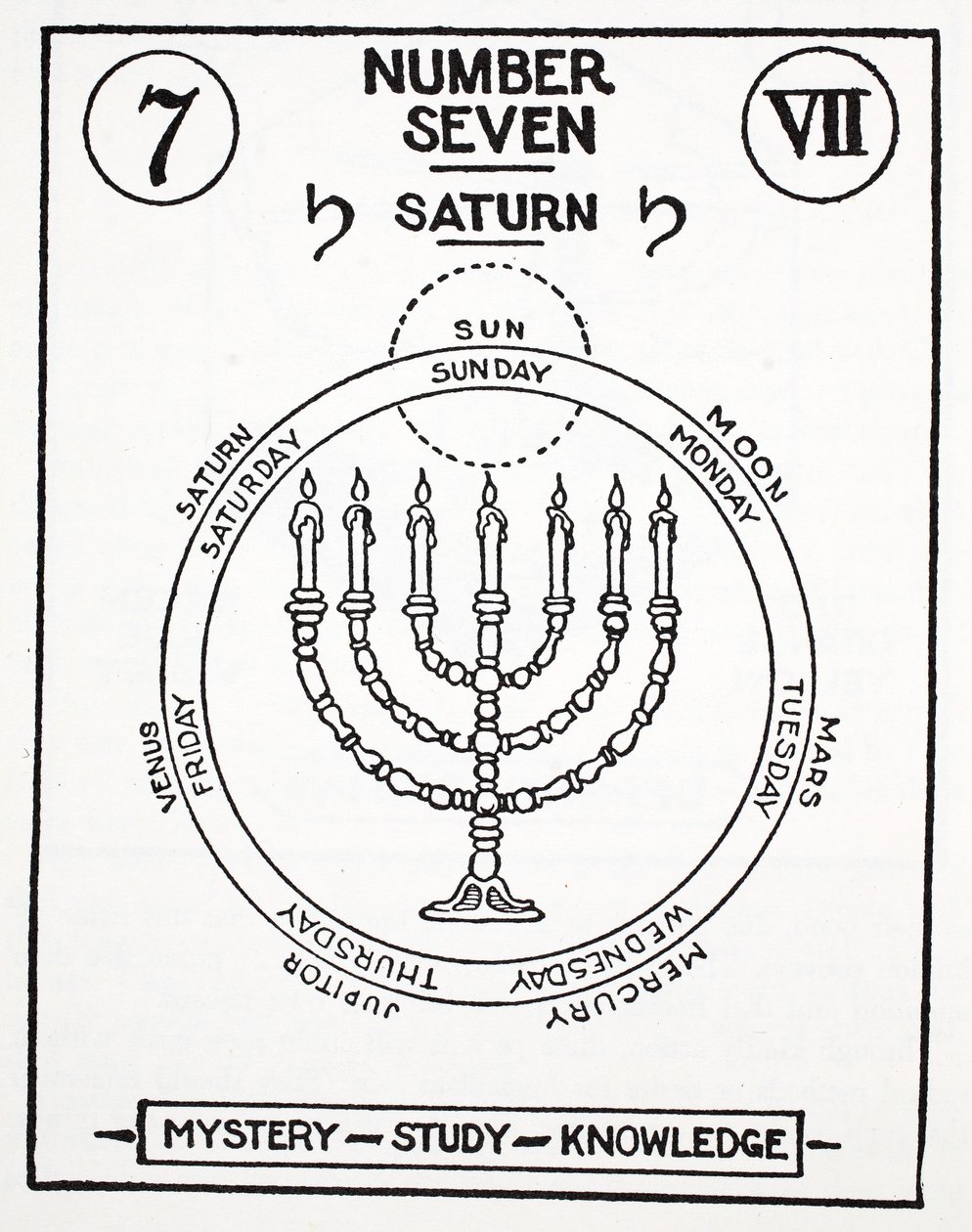 Numéro Sept, Saturne - English School