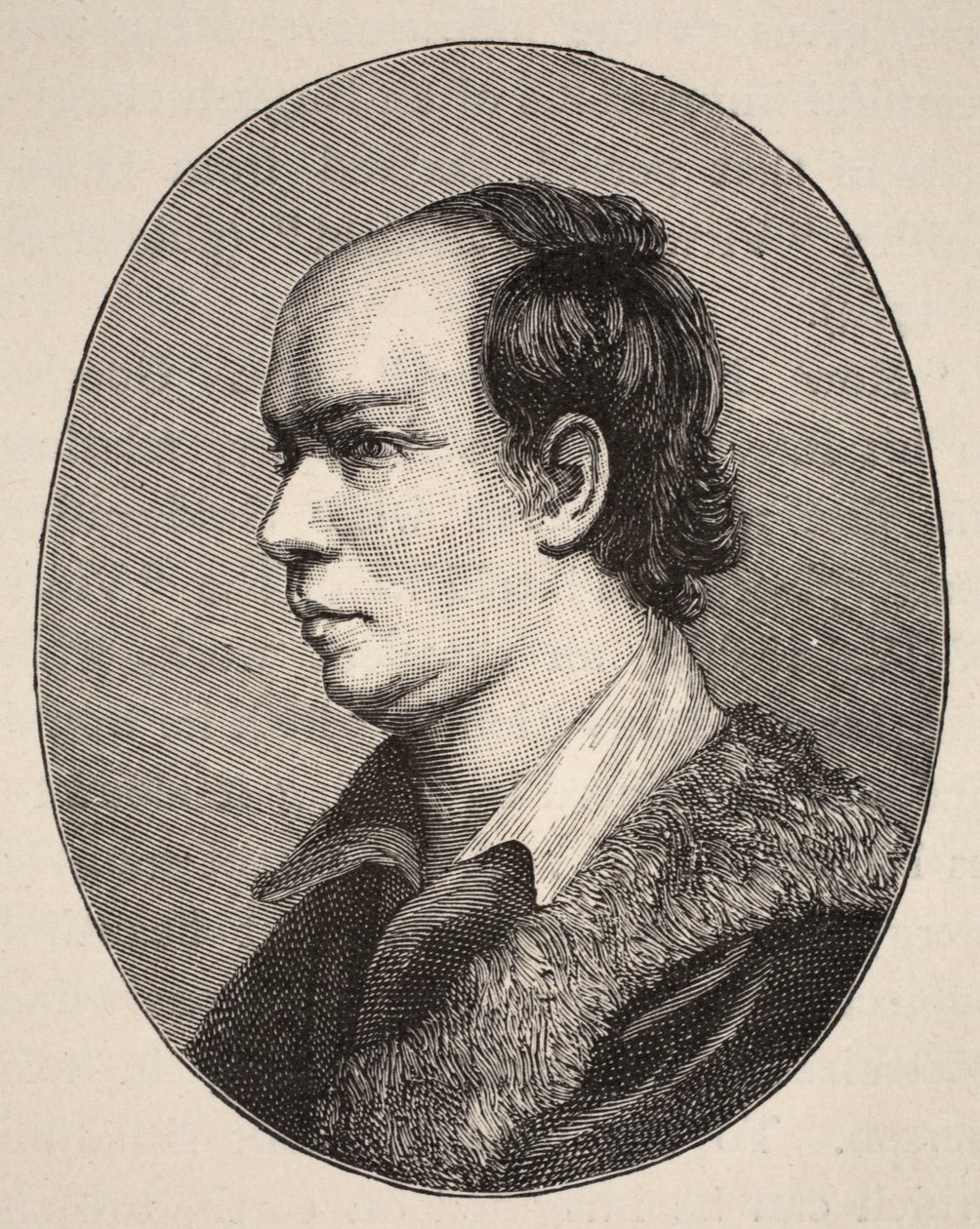 Oliver Goldsmith, illustration de The Church of England: A History for the People par H.D.M. Spence-Jones - English School