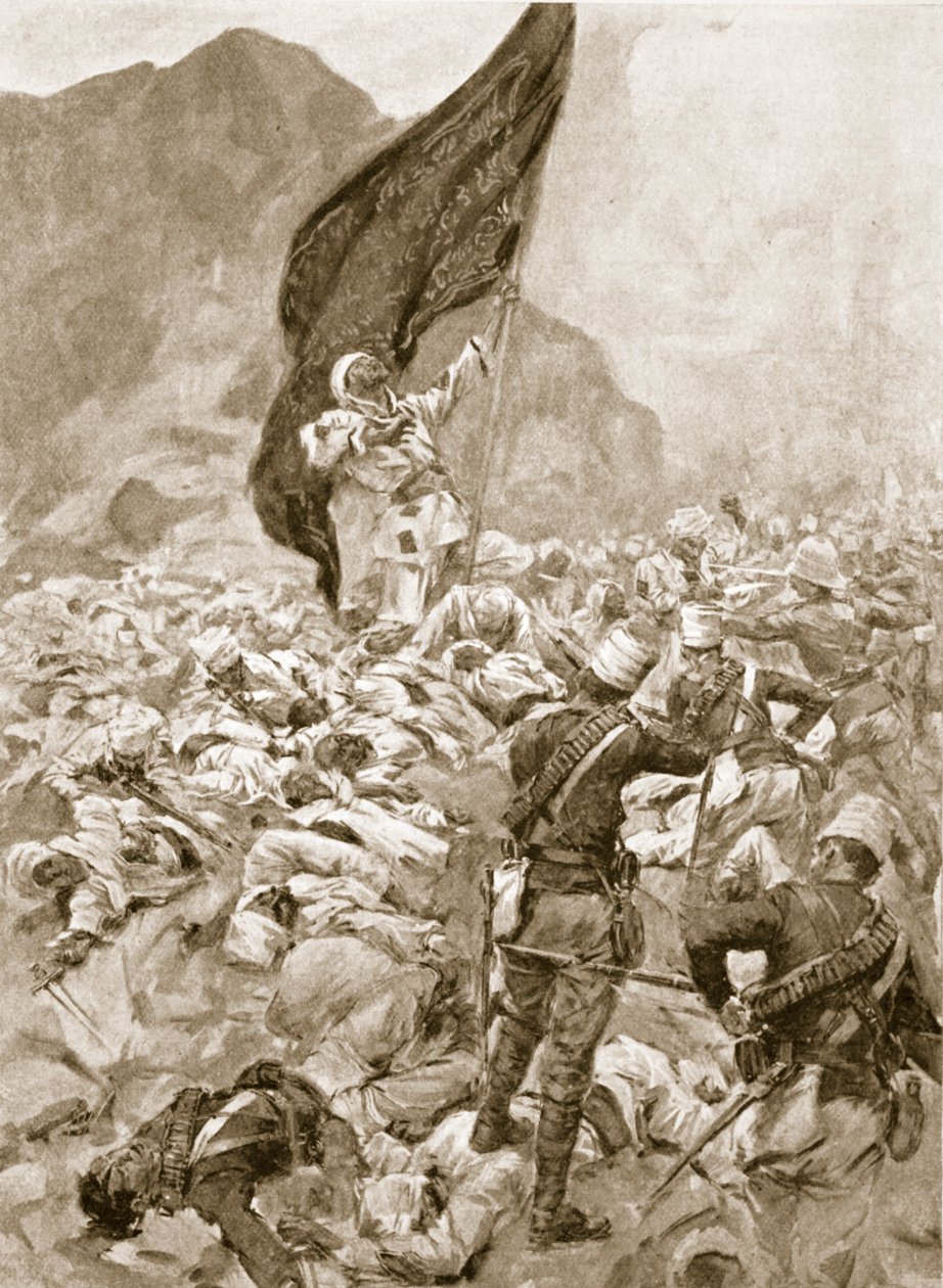 Omdurman : Le dernier porteur du drapeau noir, 2 septembre 1898 - English School