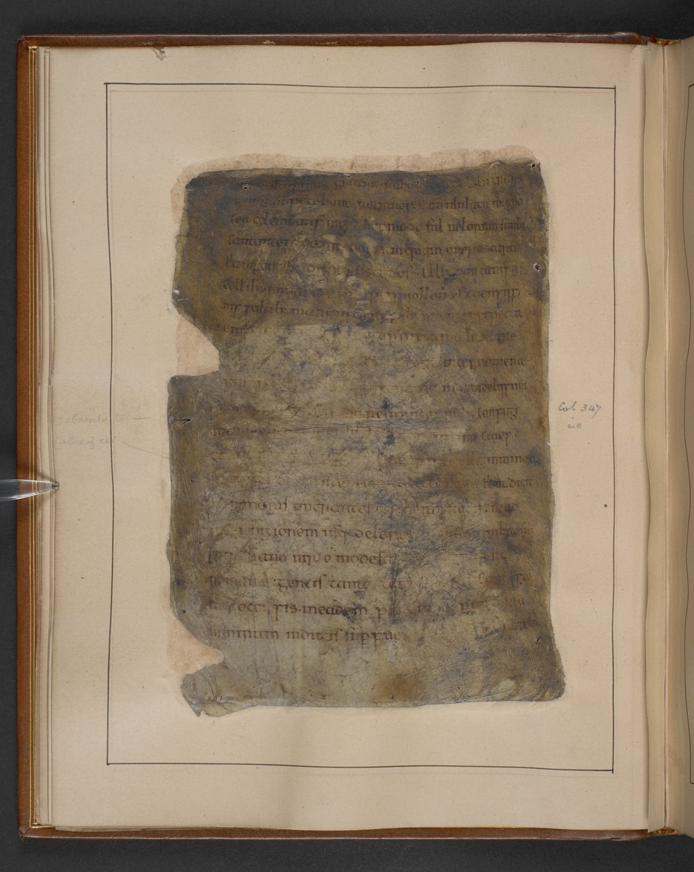 Page de Gildas, De excidio Britanniae (imparfait), milieu du 10ème siècle - English School