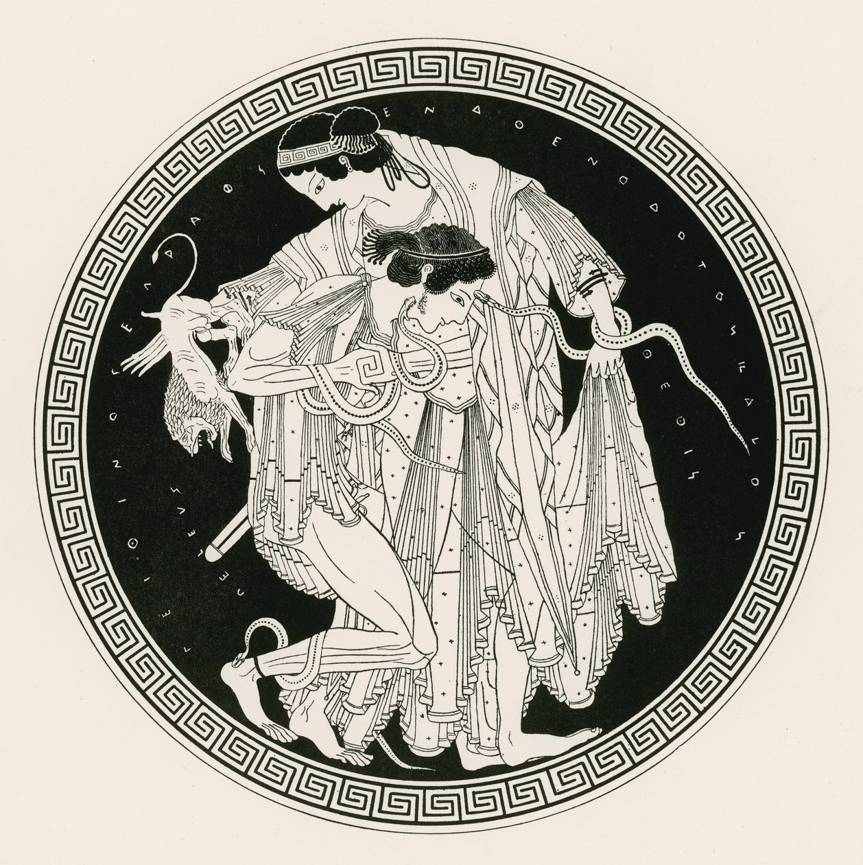 Pélée et Thétis (gravure) - English School