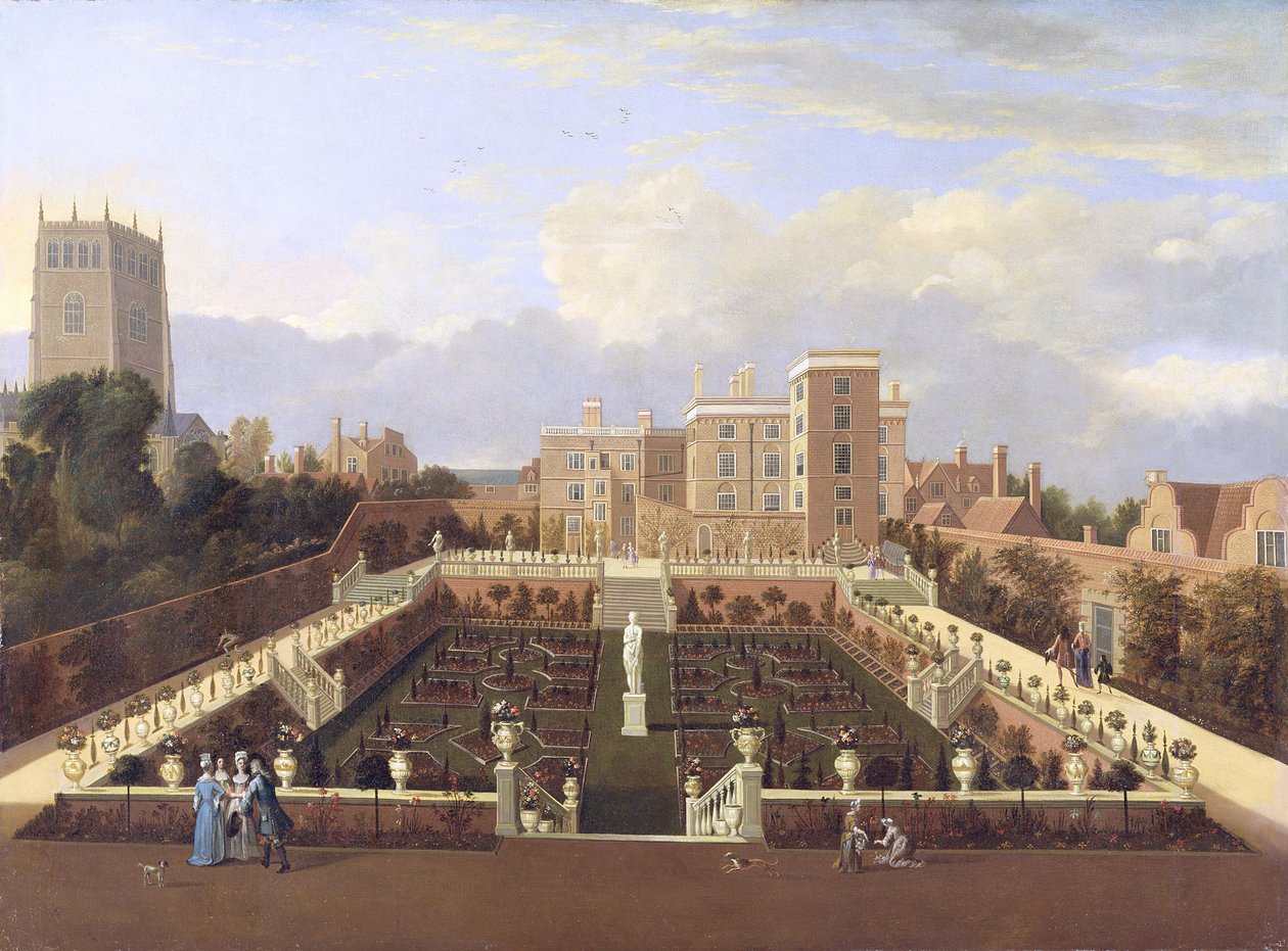 Maison Pierrepont, Nottingham, vers 1708-13 - English School