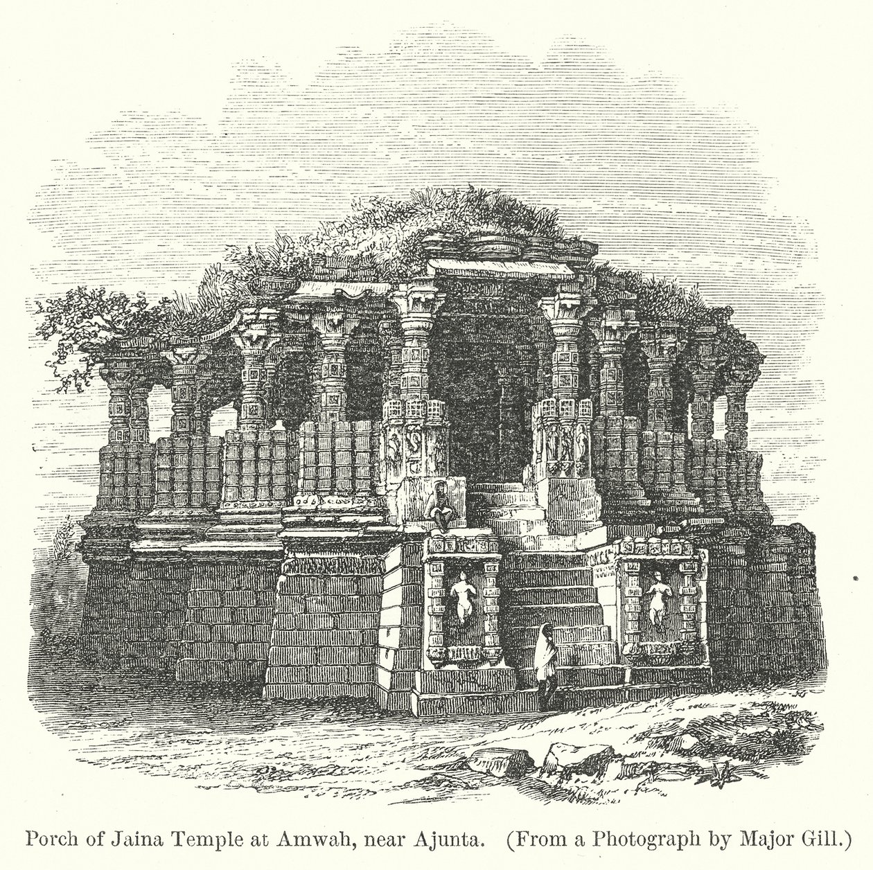 Porche du temple jaïna d