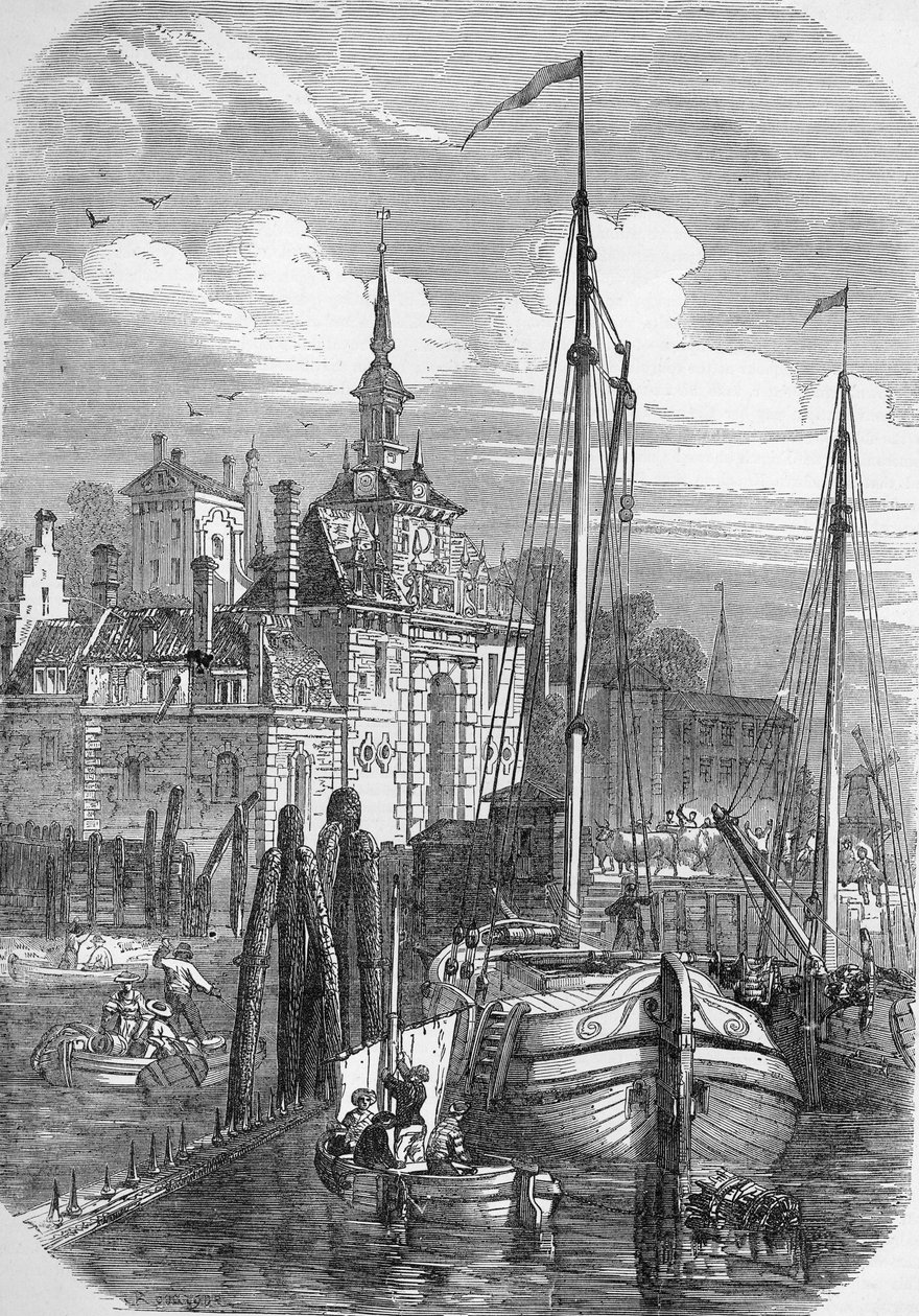 Port de Rotterdam, Hollande, de 