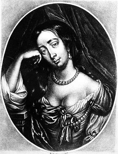 Portrait de Barbara Villiers, duchesse de Cleveland (1641-1709) gravé par Richard Earlom (1743-1822) d