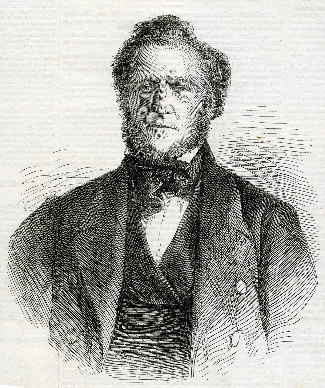 Portrait de Brigham Young - English School