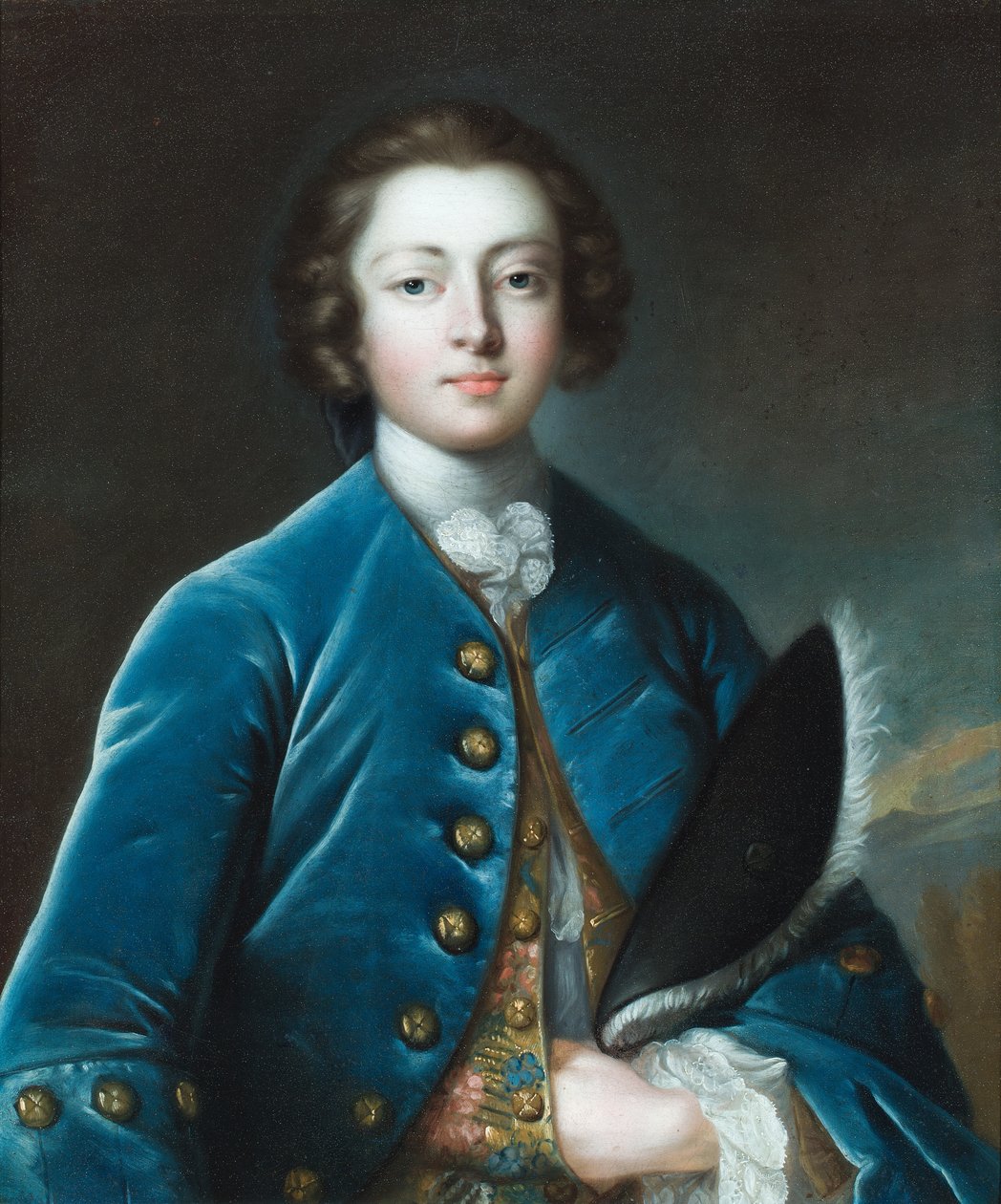 Portrait de George, vicomte Beauchamp - English School