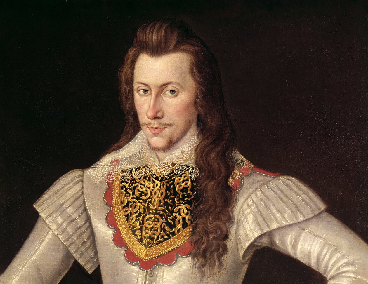 Portrait de Henry Wriothesley (1573-1624), 3e comte de Southampton (détail) - English School